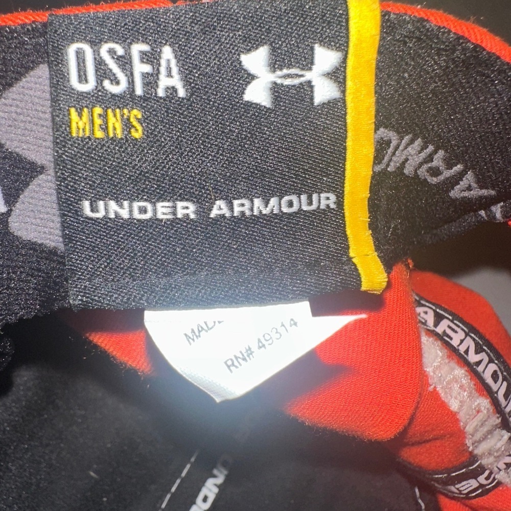 Under Armour Auburn Tigers AU Orange Blue Adjustable Cap Sports Hat College - Picture 3 of 8